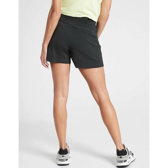 Athleta Womens Black Trekkie North Short - Size 12 - Picture 2 of 14